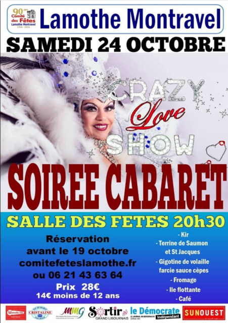 soirée cabaret octobre